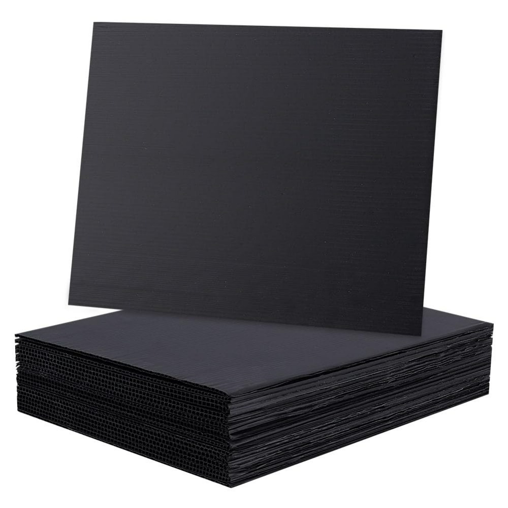 Yard Sign Blank - 20장 골판지 플라스틱 시트 28x21.5cm/11x8.5인치 빈