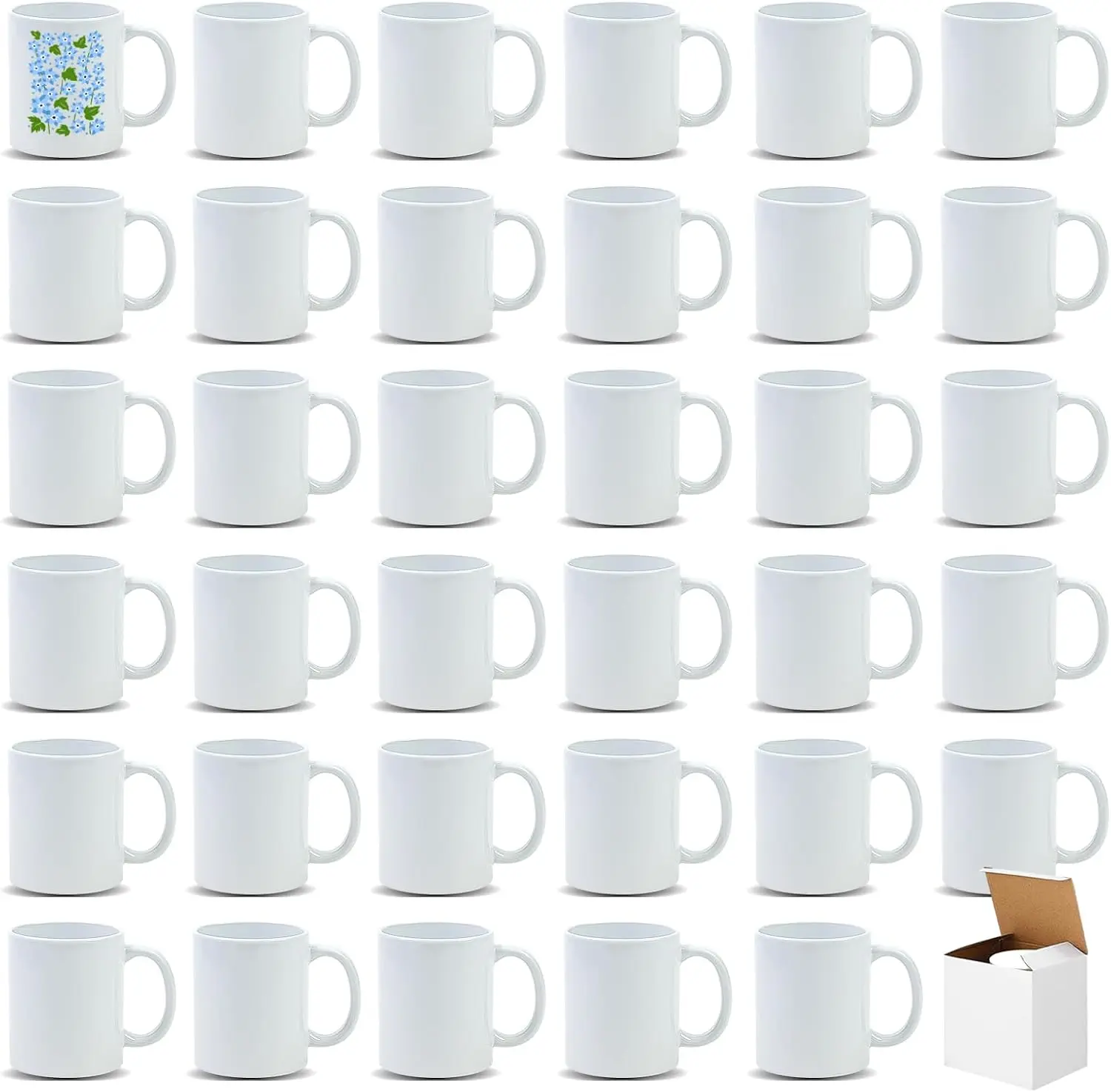 11온스 승화 머그컵, 승화 블랭크, 대량 세라믹 커피 - Sublimation Mug White 리뷰 및 가격