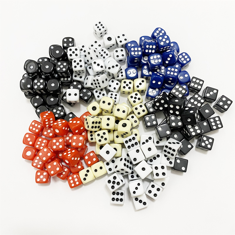 50 조각 10mm 아크릴 스퀘어 포인트 주사위 퍼즐  - Puzzle Blank White 리뷰 및 가격