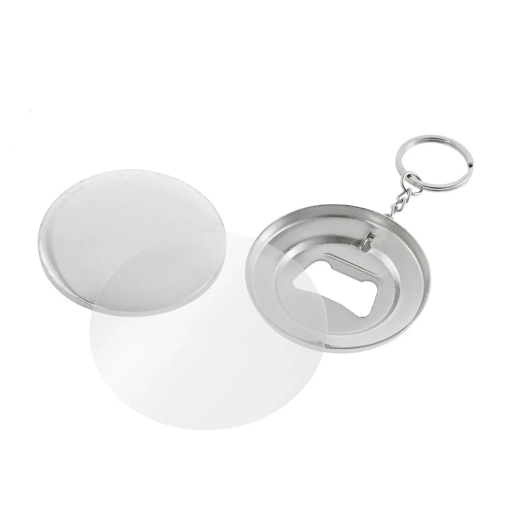 휴대용 병따개용 DIY 배지 재료, 열쇠 고리, 냉장고 - Button Badge Blank 리뷰 및 가격
