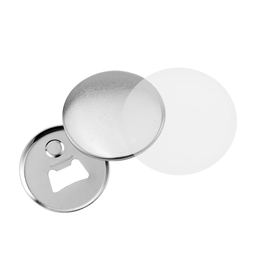 휴대용 병따개용 DIY 배지 재료, 열쇠 고리, 냉장고 - Button Badge Blank 리뷰 및 가격