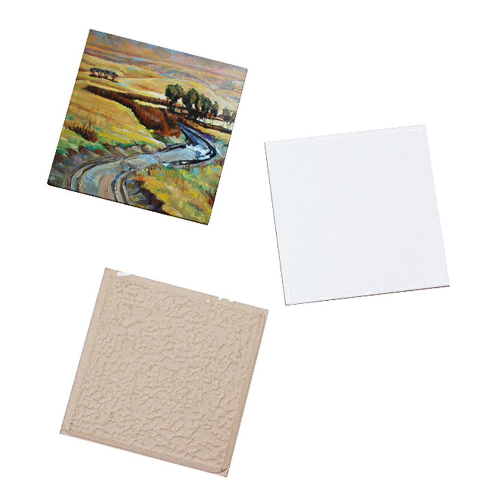 20개 4' X 4' 승화용 백색 사각 광택 타일 염료 - Ceramic Tile Blank 리뷰 및 가격