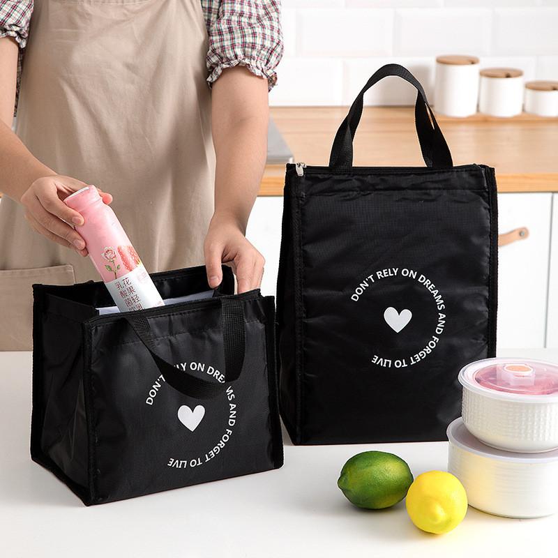 간단한 스타일 하트 패턴 절연 점심 가방 내구성 도시락 - Tote Bag Sublimation 리뷰 및 가격