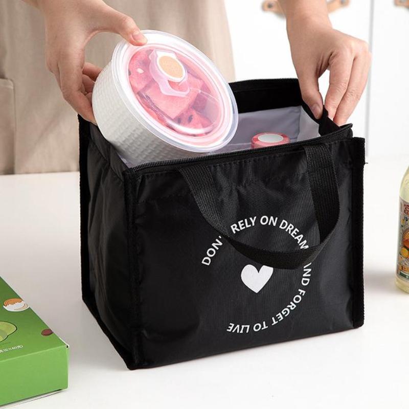 간단한 스타일 하트 패턴 절연 점심 가방 내구성 도시락 - Tote Bag Sublimation 리뷰 및 가격