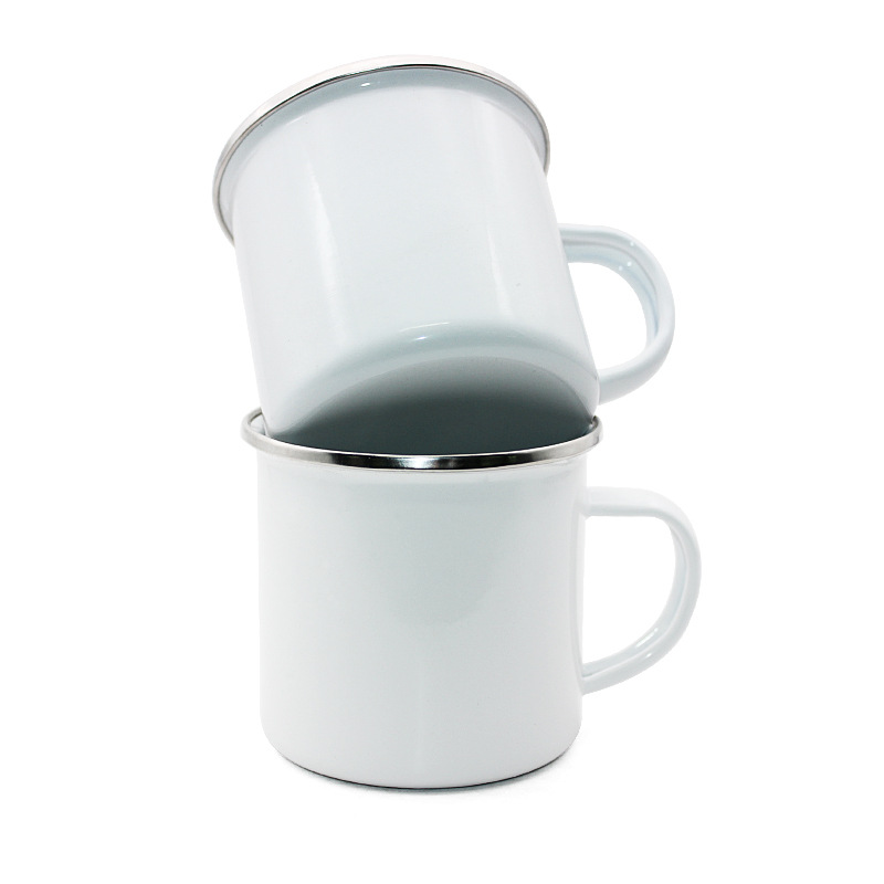 개인 맞춤형 승화 인쇄용 무지 스테인리스 에나멜 머그컵 - Sublimation Mug White 리뷰 및 가격