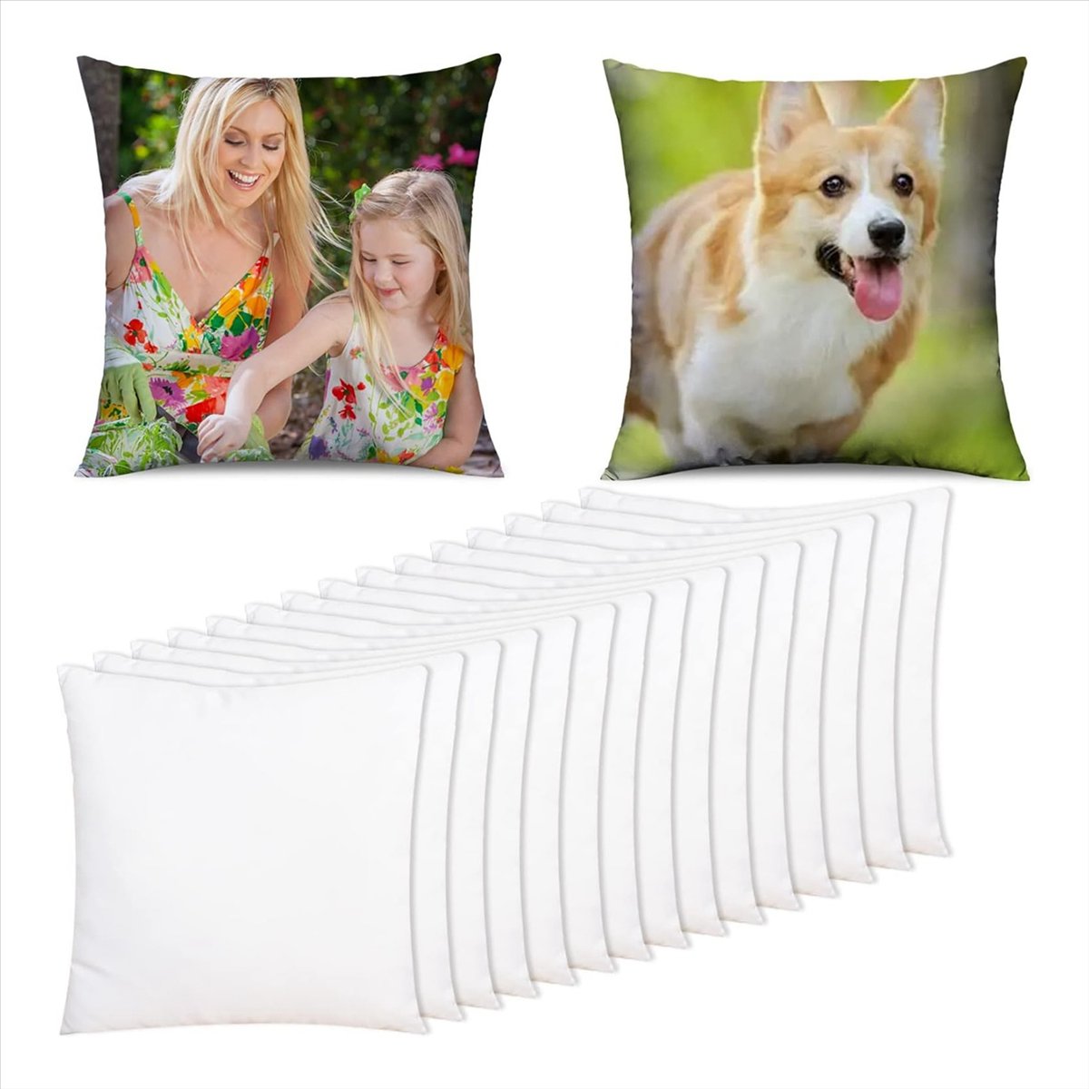ABZT 15 Pcs 승화 블랭크 베개 커버 16x16 - Pillow Cover Sublimation 리뷰 및 가격