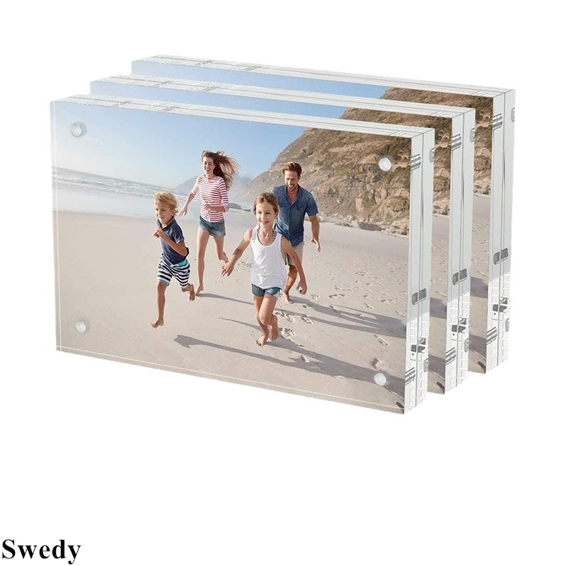 20MM 두꺼운 자기 아크릴 사인 홀더 디스플레이 스탠 - Photo Acrylic Block 리뷰 및 가격