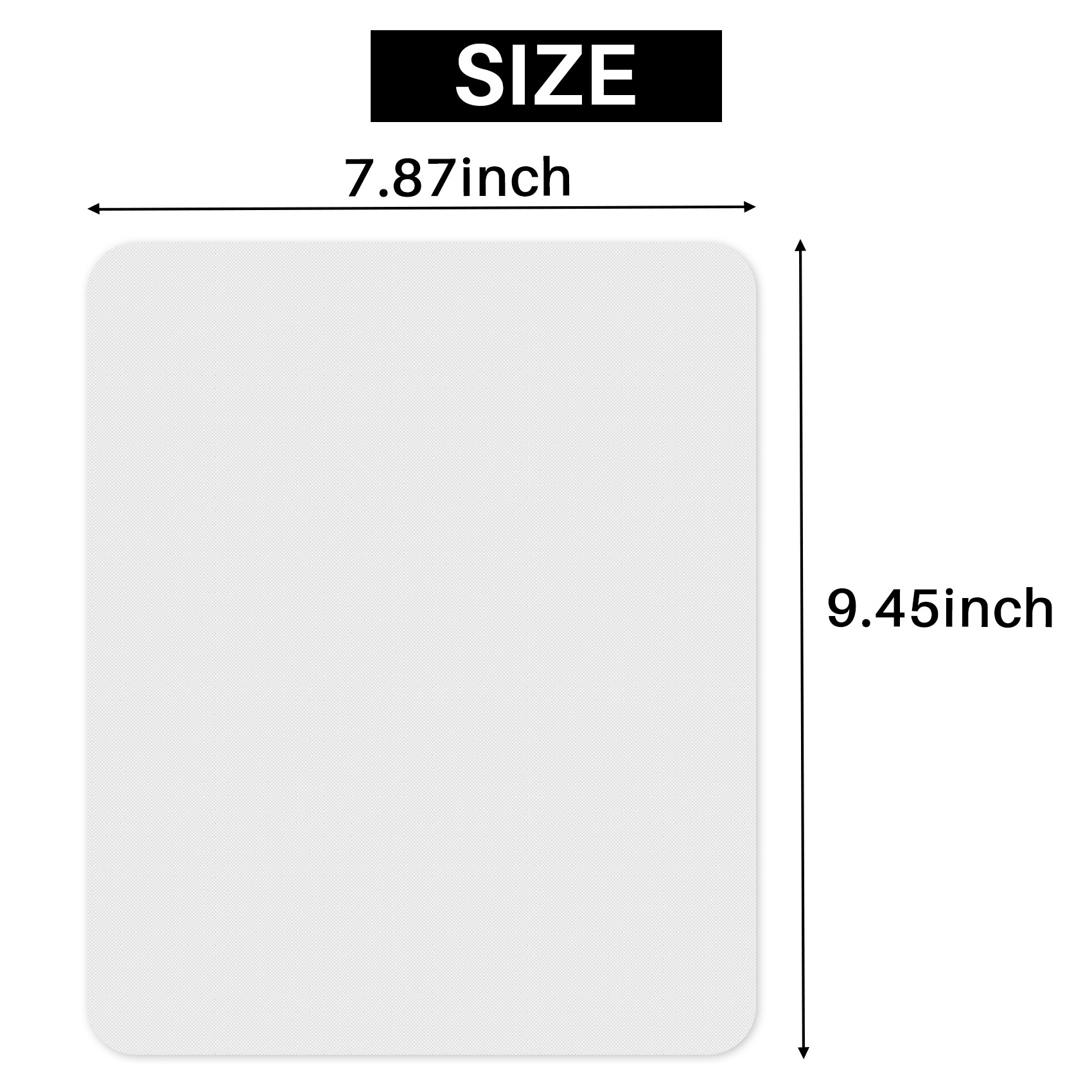 승화 전사 열 프레스 인쇄 공예용 블랭크 마우스 패드  - Mouse Pad Blank Sublimation 리뷰 및 가격