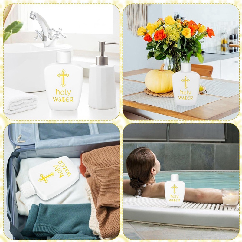 20 Pcs 성수병 플라스틱 2oz 성수 용기 가톨릭  - Water Bottle Blank 리뷰 및 가격