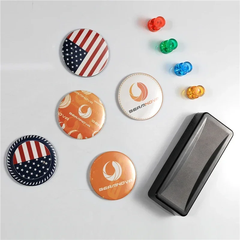 50/100PCS 25-75mm 자석 냉장고 배지 핀  - Button Badge Blank 리뷰 및 가격
