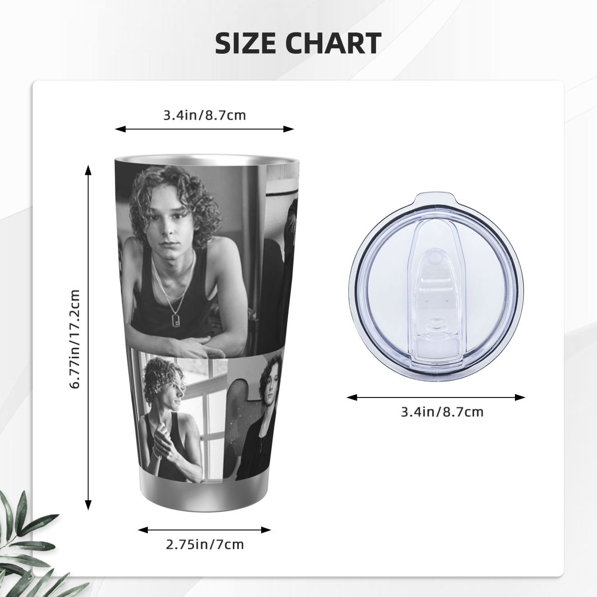 흑백 메이슨 테임스 콜라주 스테인리스 스틸 텀블러 진공 - Tumbler 20Oz White 리뷰 및 가격